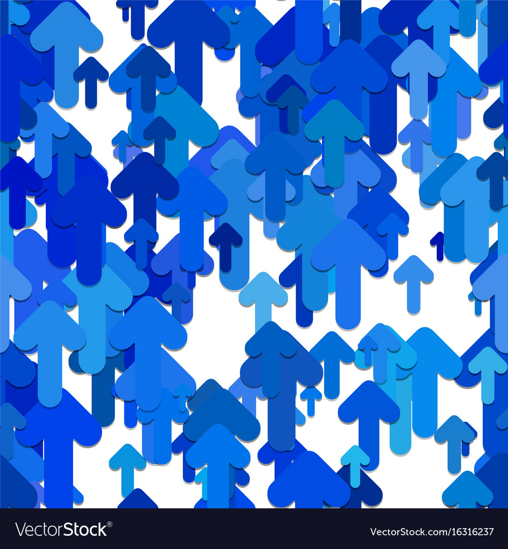 Seamless abstract arrow background pattern