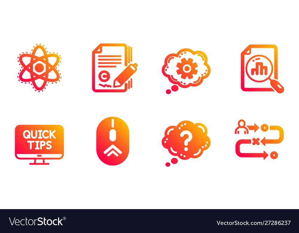 Web tutorials analytics graph and swipe up icons vector image Web tutorials analytics graph and swipe up icons