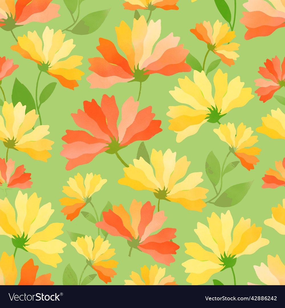 A bright seamless pattern