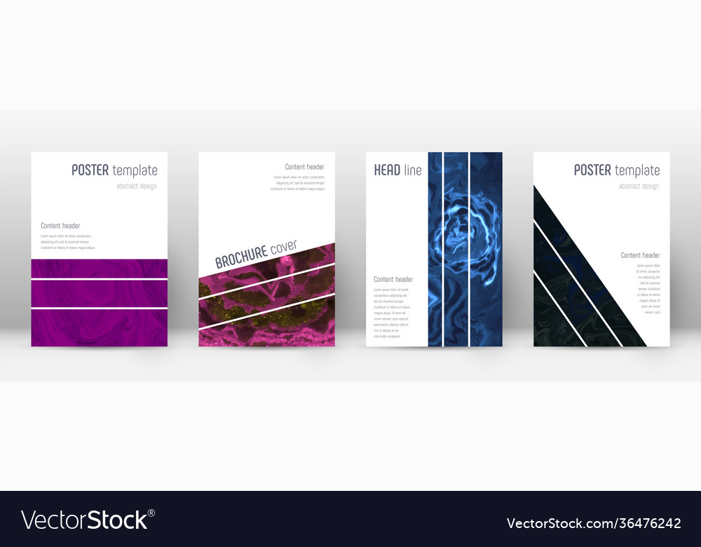 Abstract cover uncommon design template Royalty Free Vector