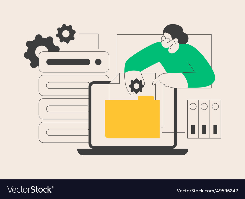 Database abstract concept