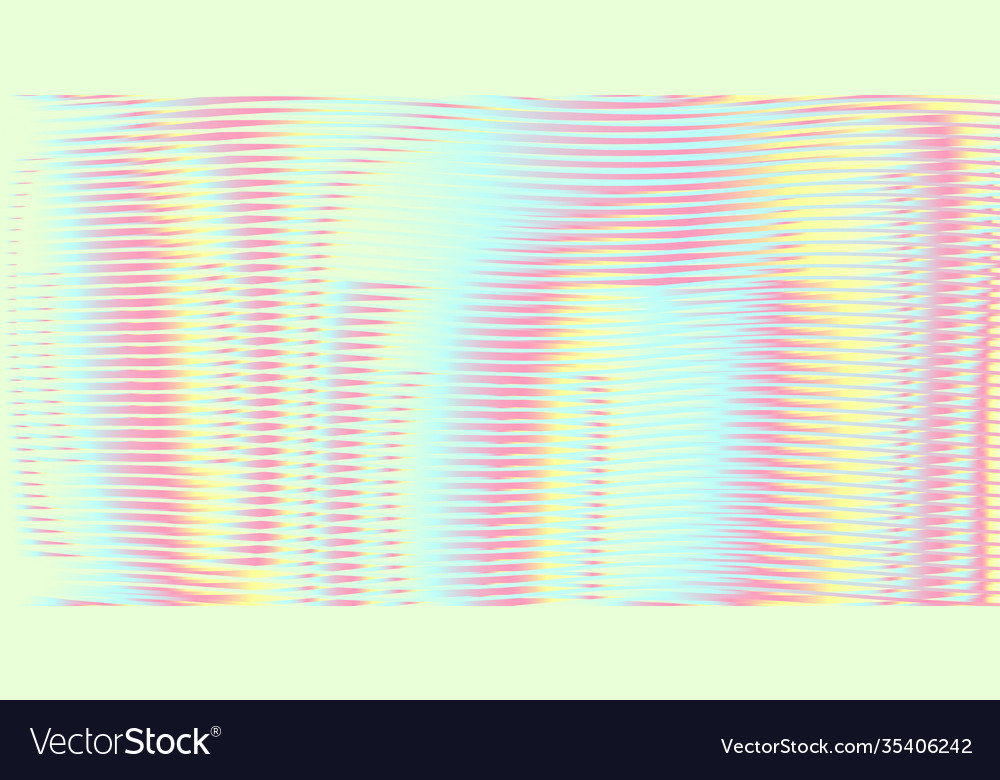 Iridescent wavy abstract background with lined vector image Iridescent wavy abstract background with lined