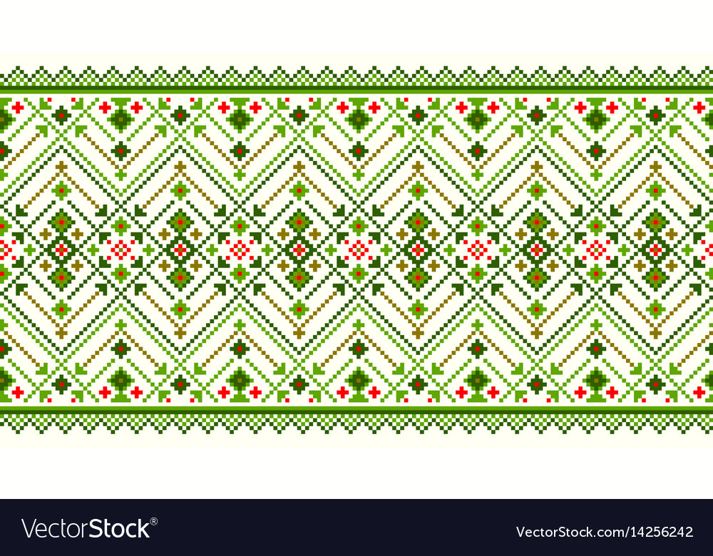 Ukrainian Embroidery Pattern