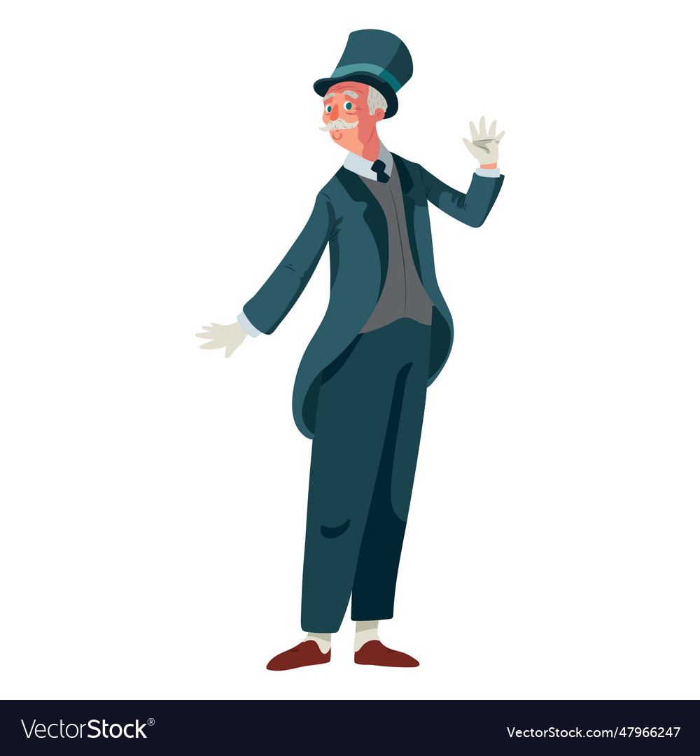 character-british-old-man-stands-royalty-free-vector-image