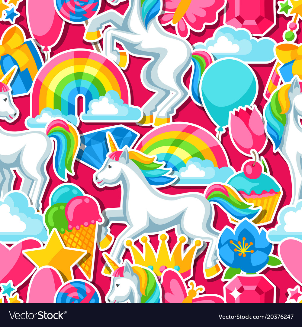 Fantasy Unicorn Pattern