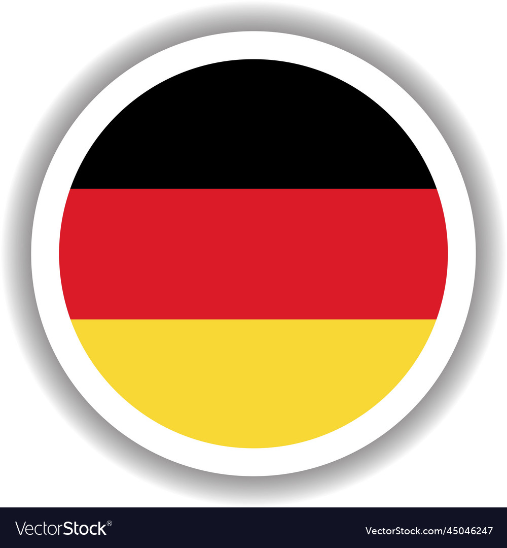 german flag round