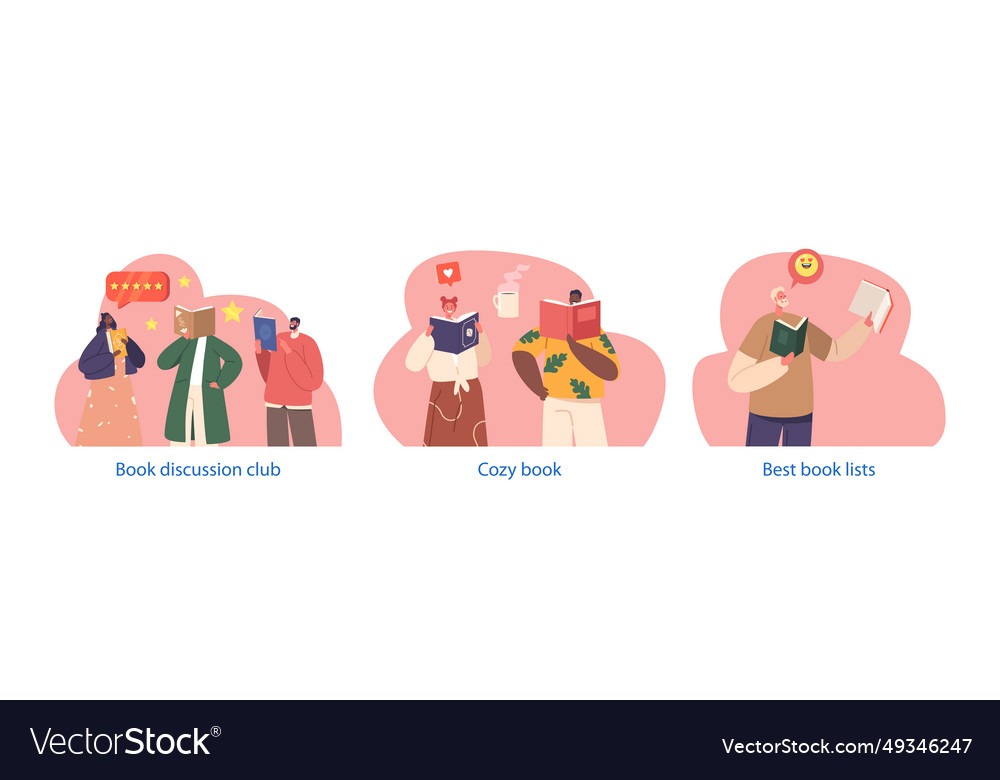 Isolated elements with diverse characters vector image Isolated elements with diverse characters