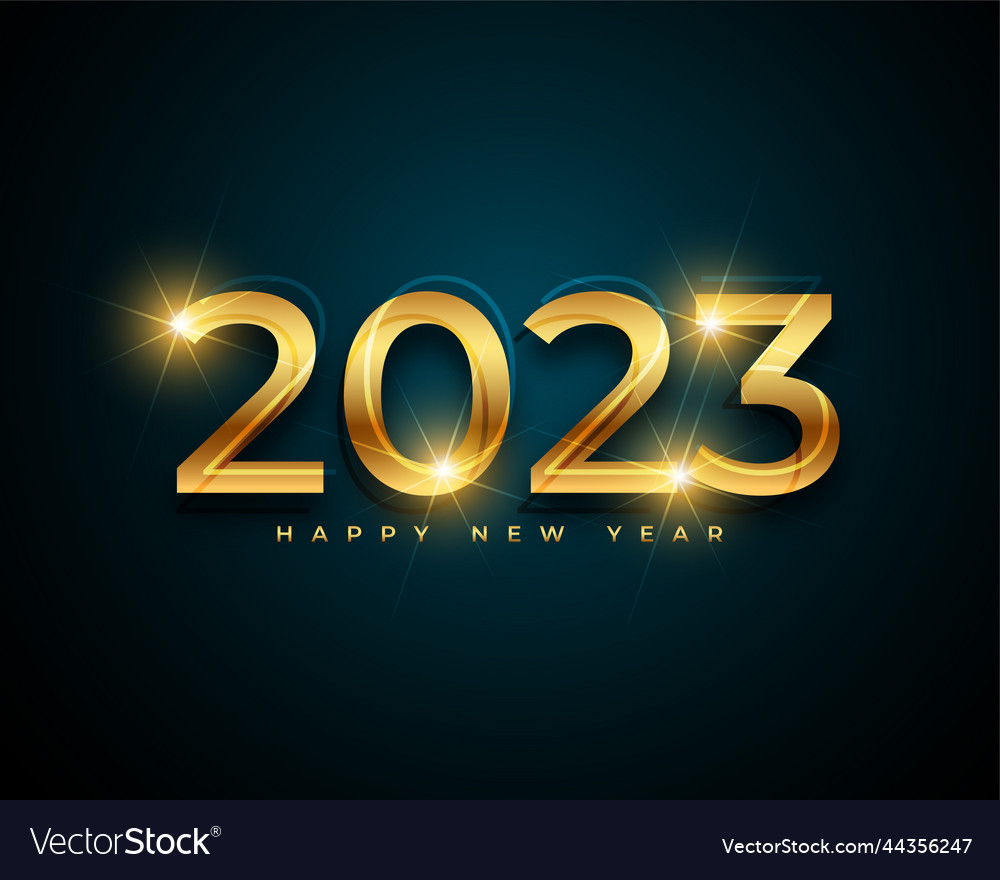 New Year 2023 Celebration - Golden Text