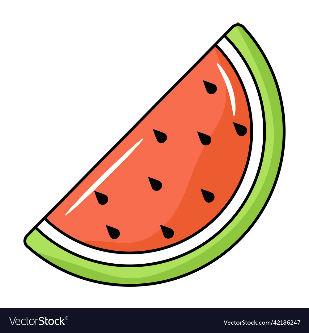 Watermelon slice