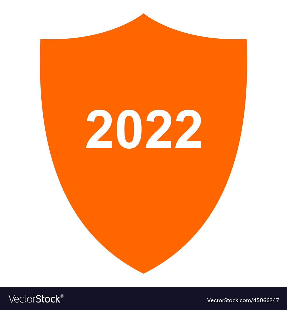 Year 2022 and shield