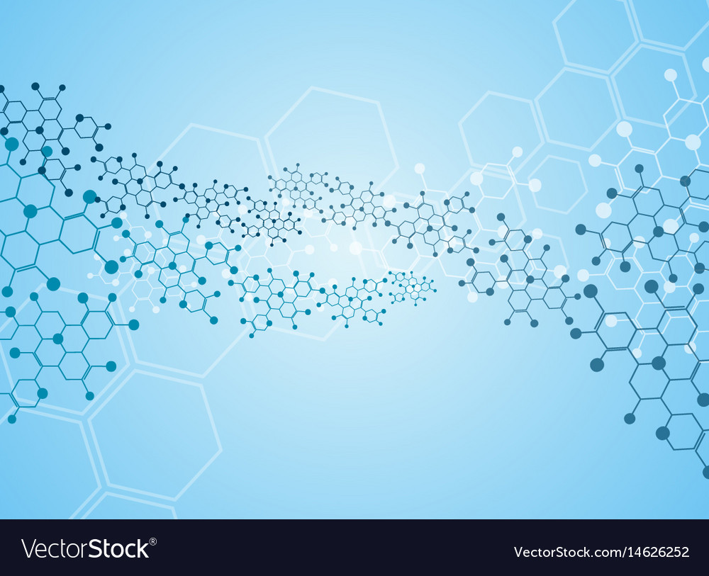 Molecular Royalty Free Vector Image - VectorStock