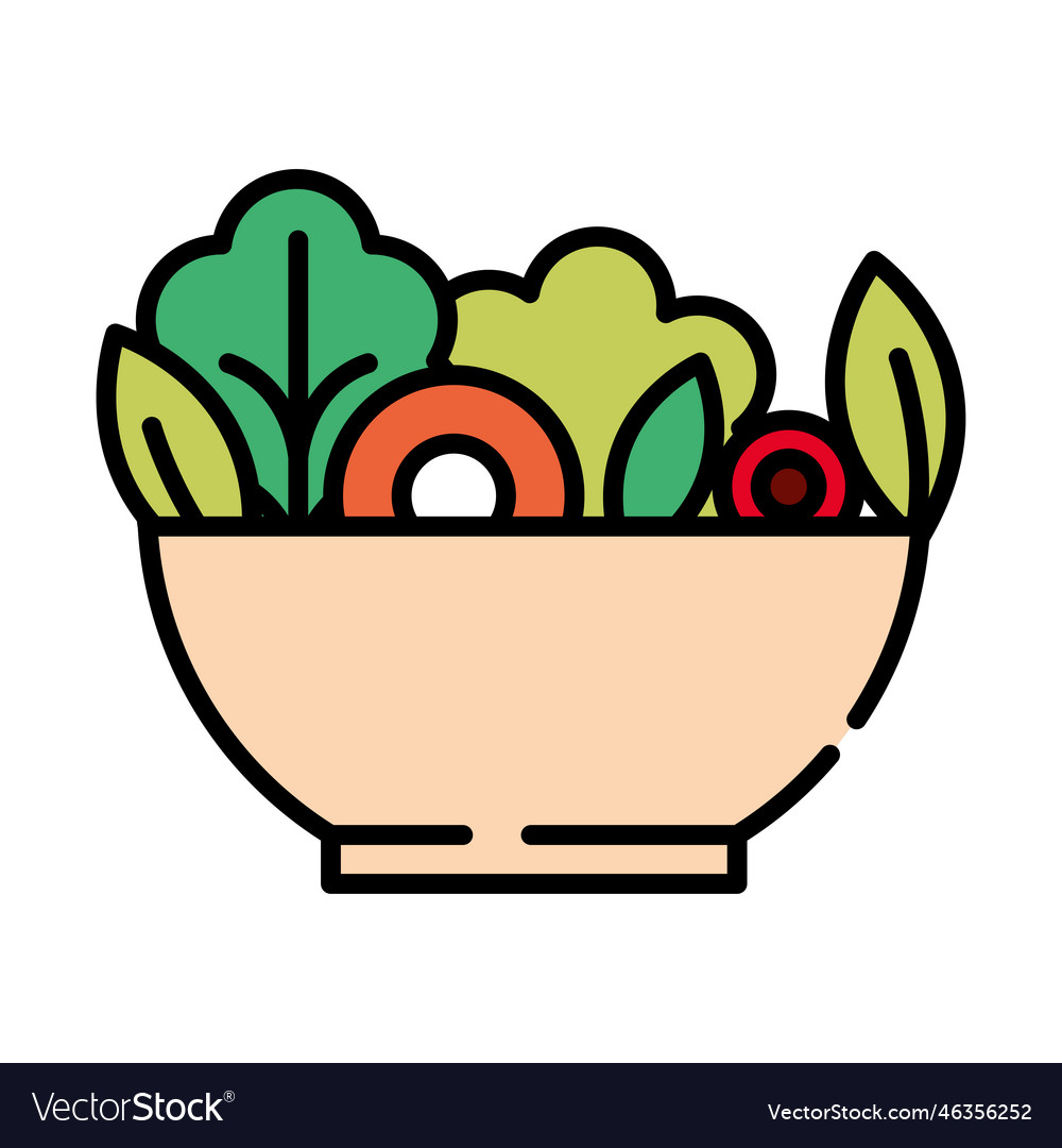 Vegetables salad food