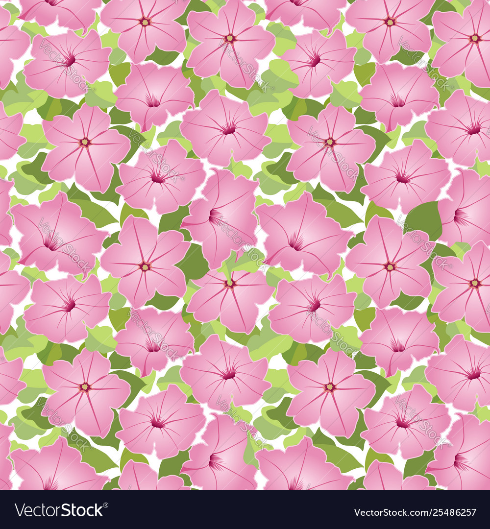 Abstract floral seamless pattern summer flower