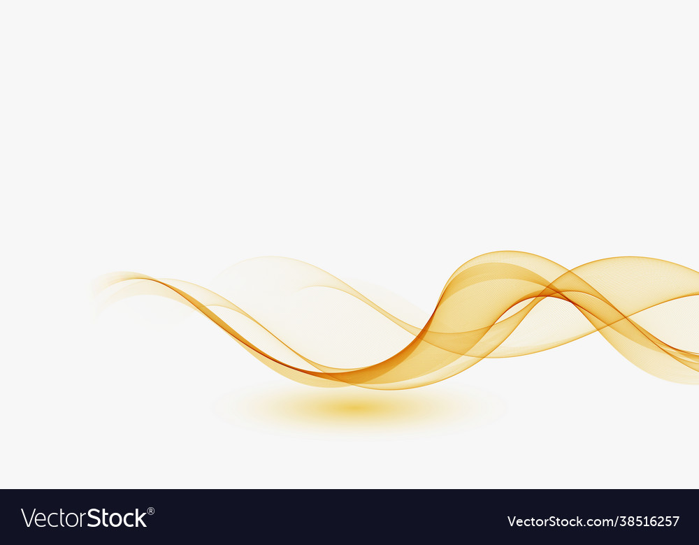 Abstract Flowing Green Wave Background