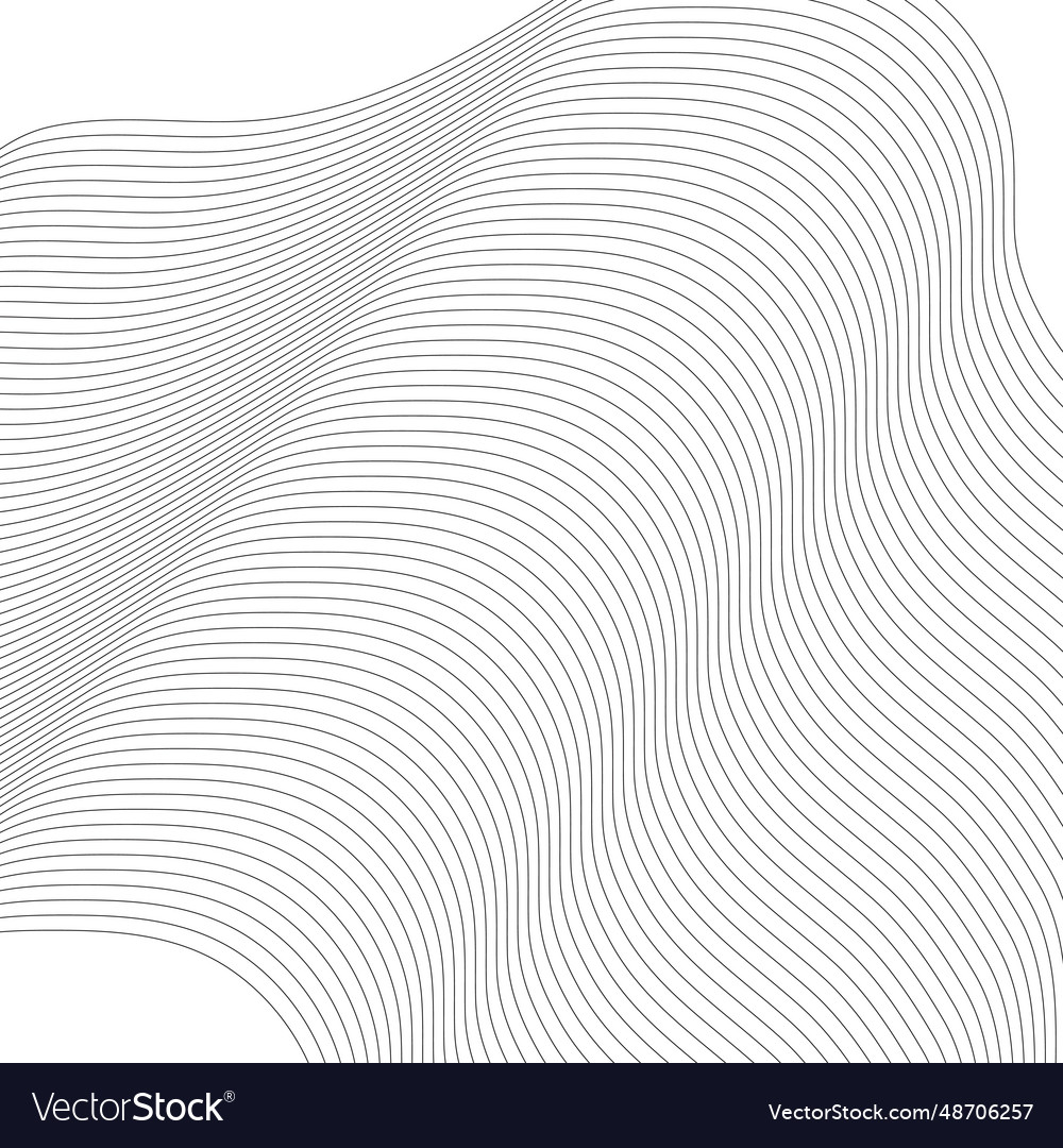 Abstract wave line background art design diagonal Vector Image