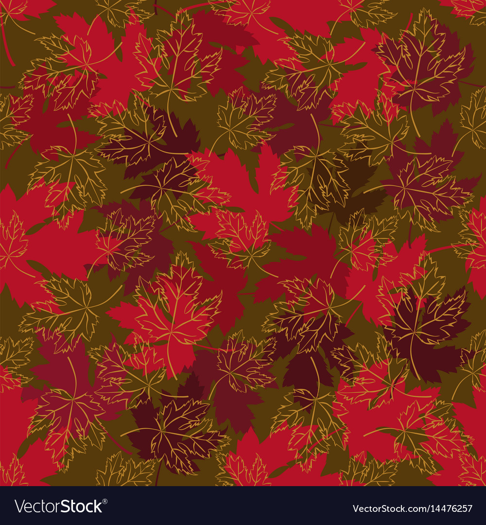 Autumn seamless pattern