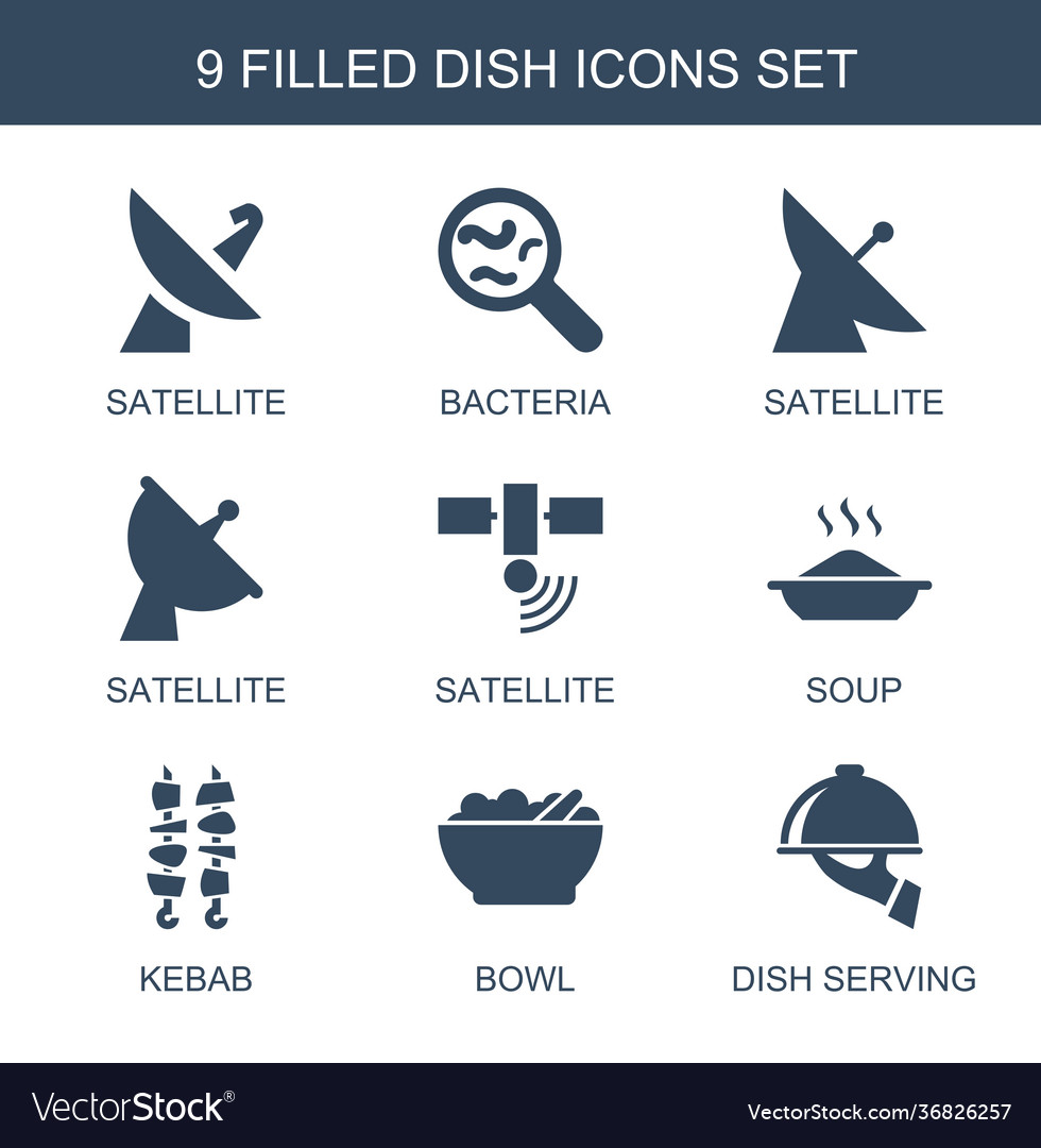 Dish icons