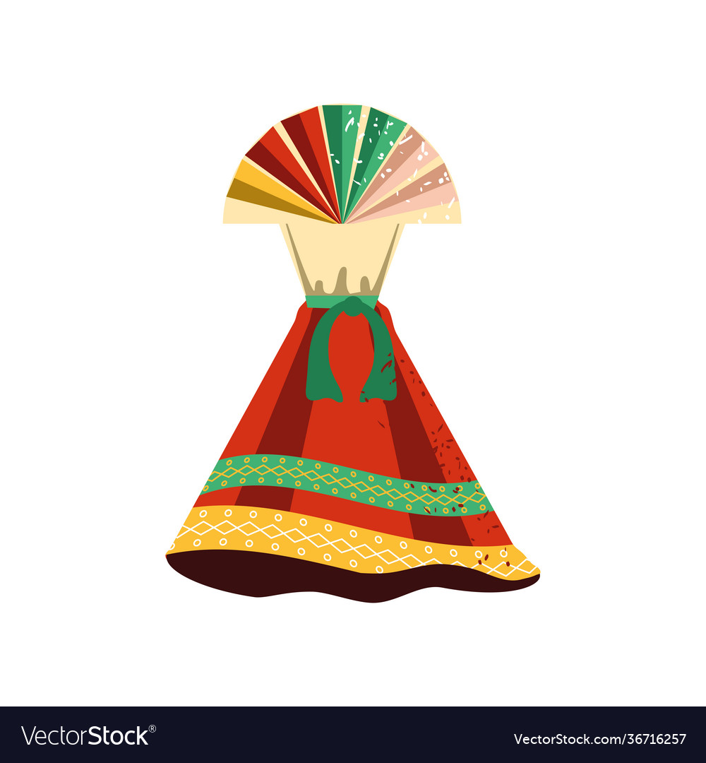 mexican-female-dress-royalty-free-vector-image