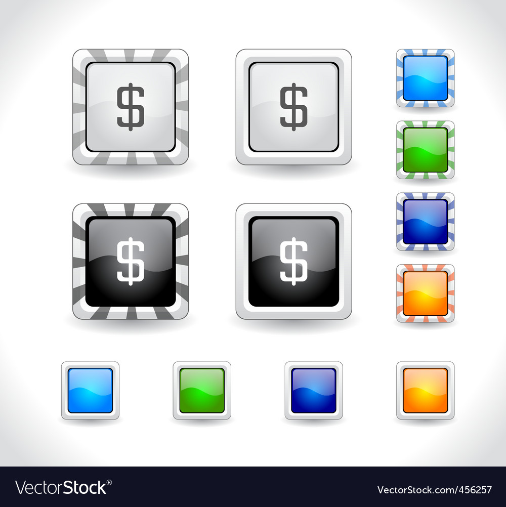 Modern Button Set