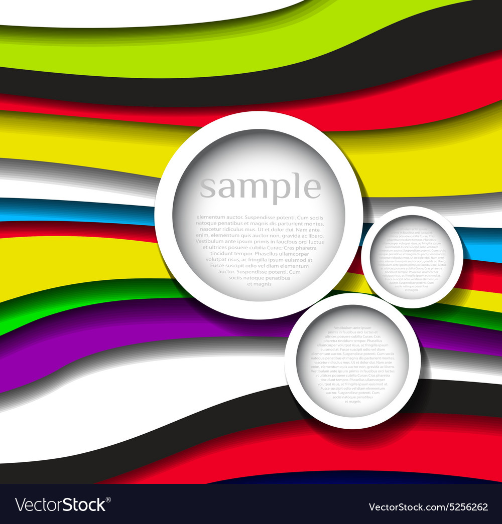 Abstract colorful lines background