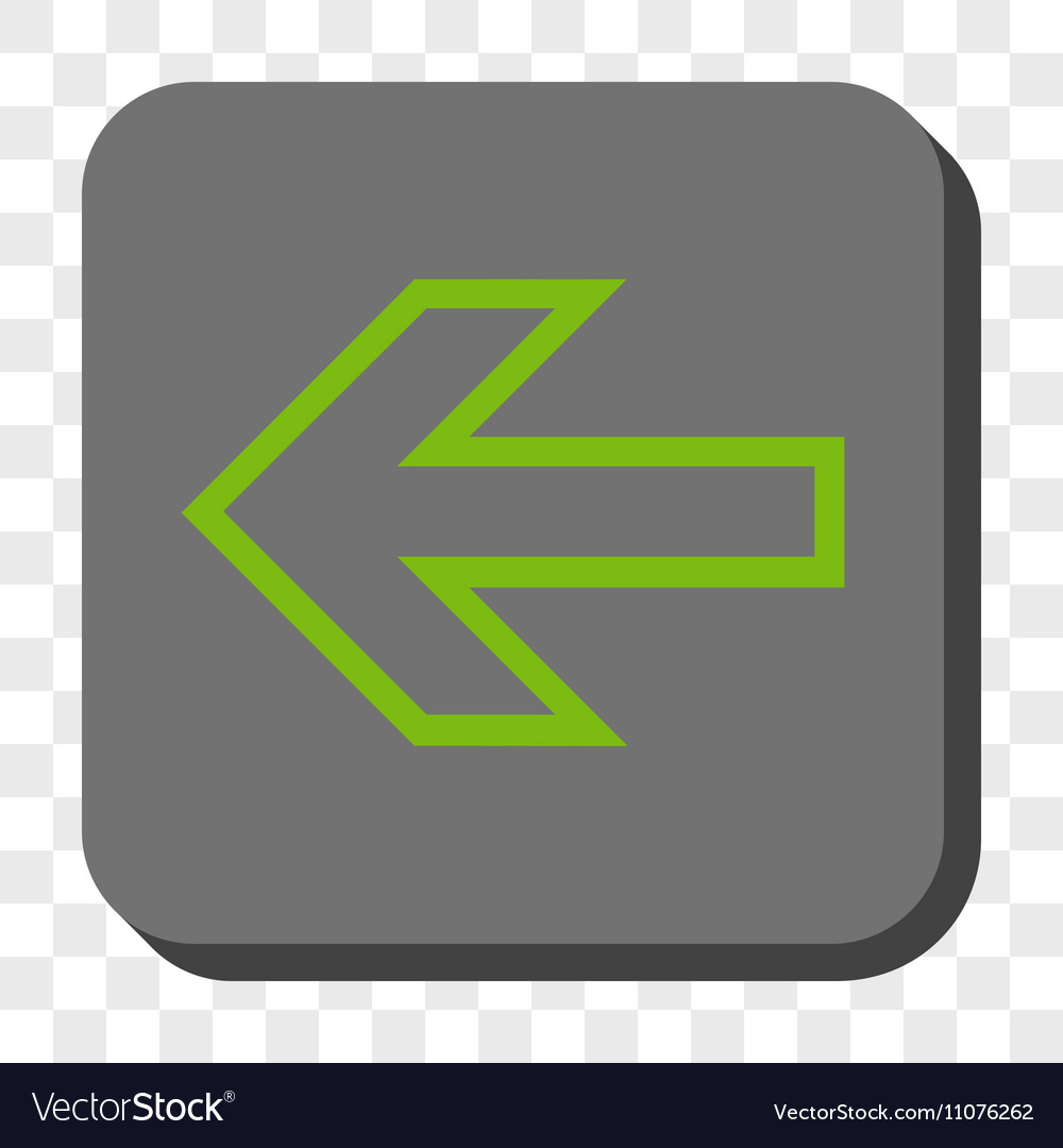 Arrow left rounded square button