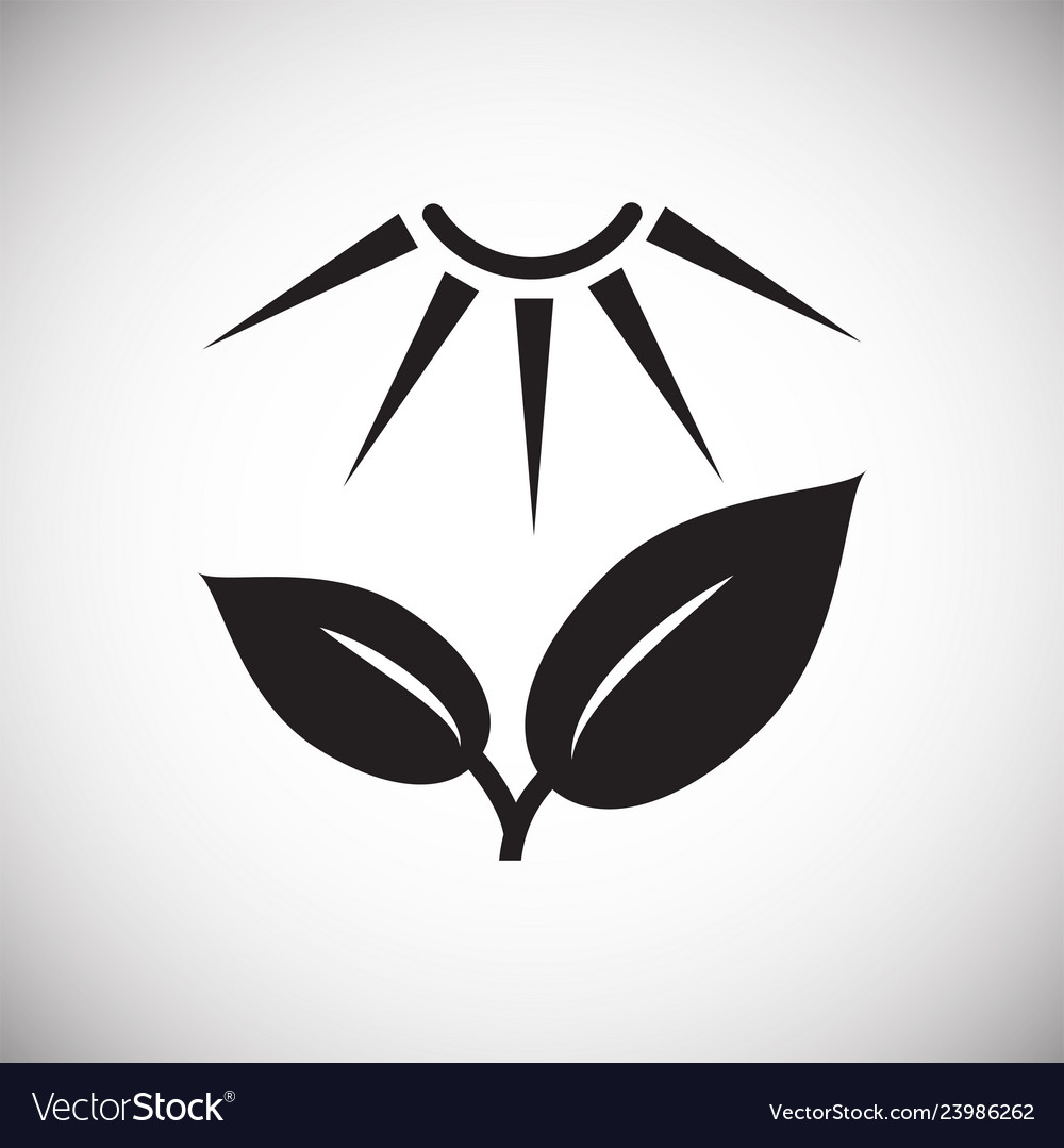 Grow icon on white background for graphic and web