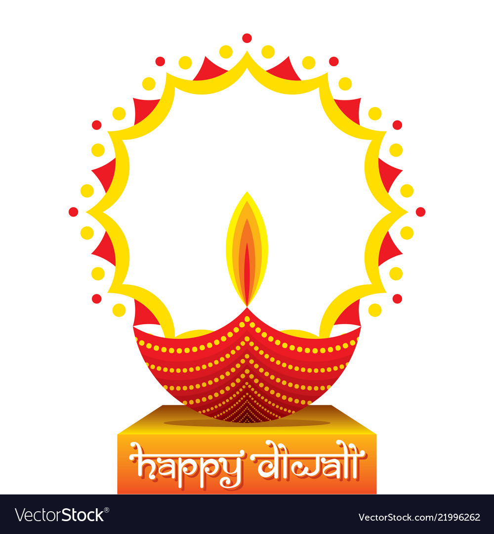 Indian big festival diwali offer poster design vector image Indian big festival diwali offer poster design