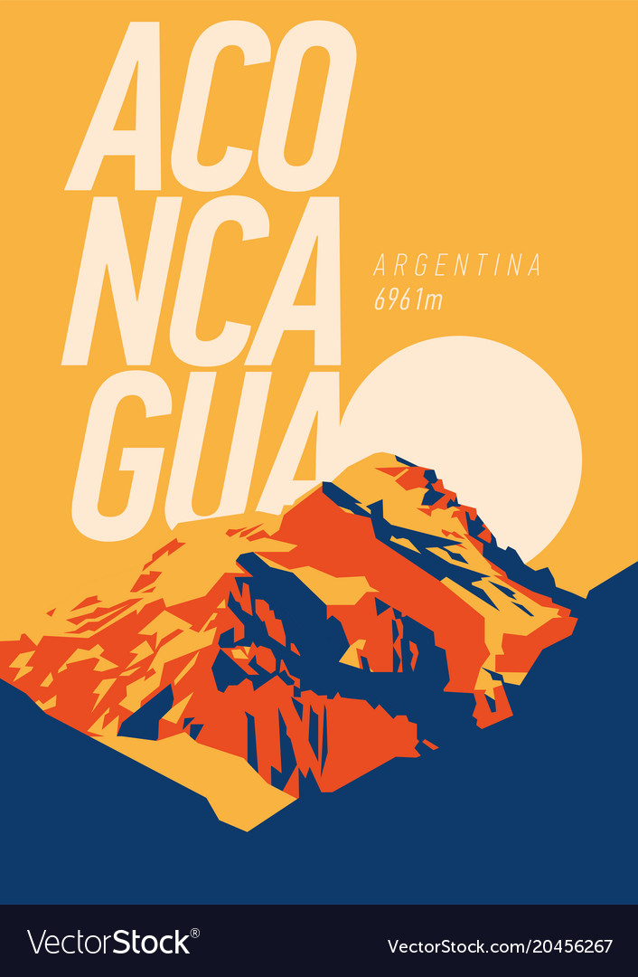 aconcagua in andes argentina