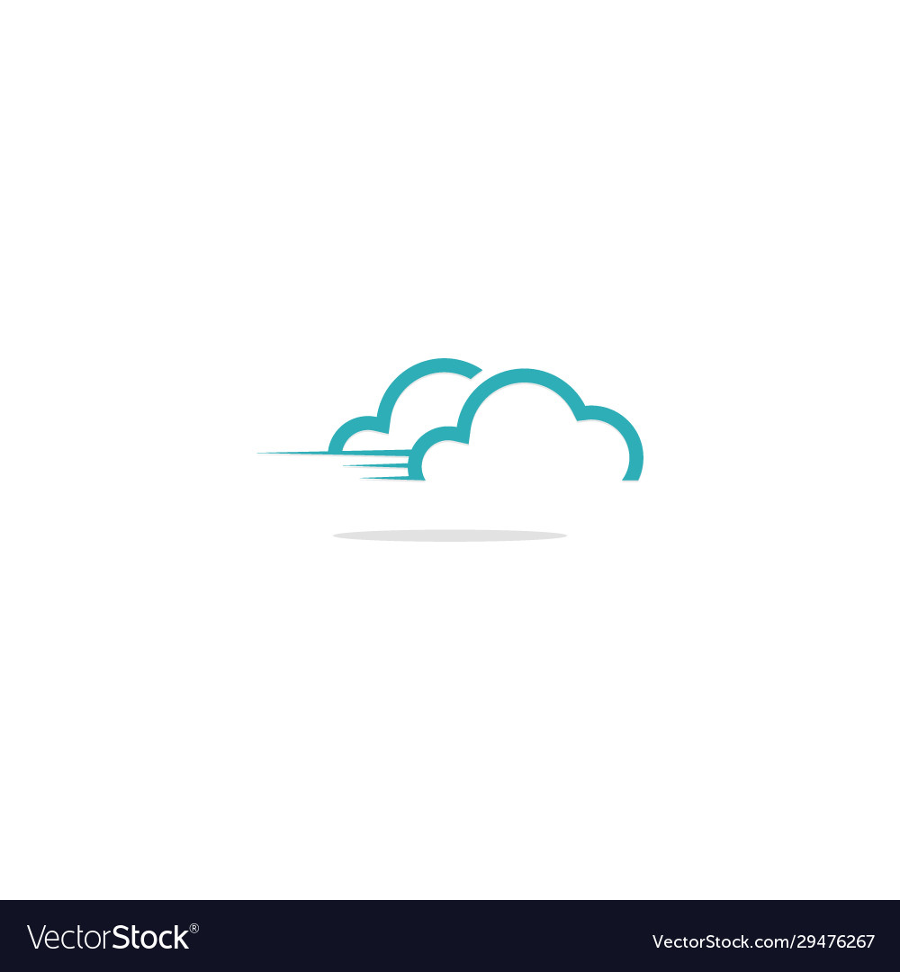 Cloud abstract logo