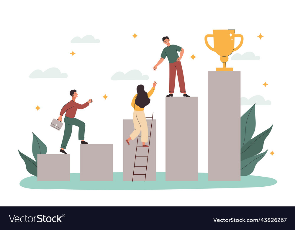 Concept of upskills Royalty Free Vector Image - VectorStock