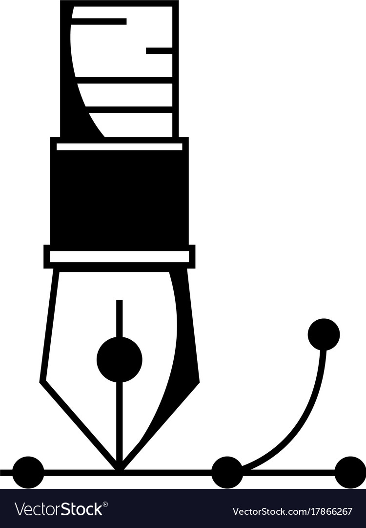 Contour pen object design tool to write