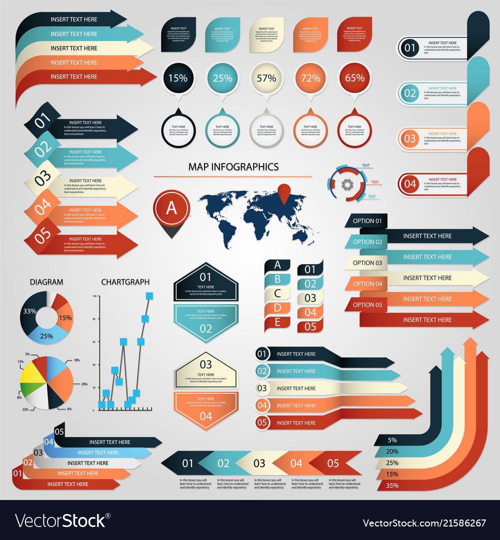 Infographic graphic business diagram chart banner vector image Infographic graphic business diagram chart banner