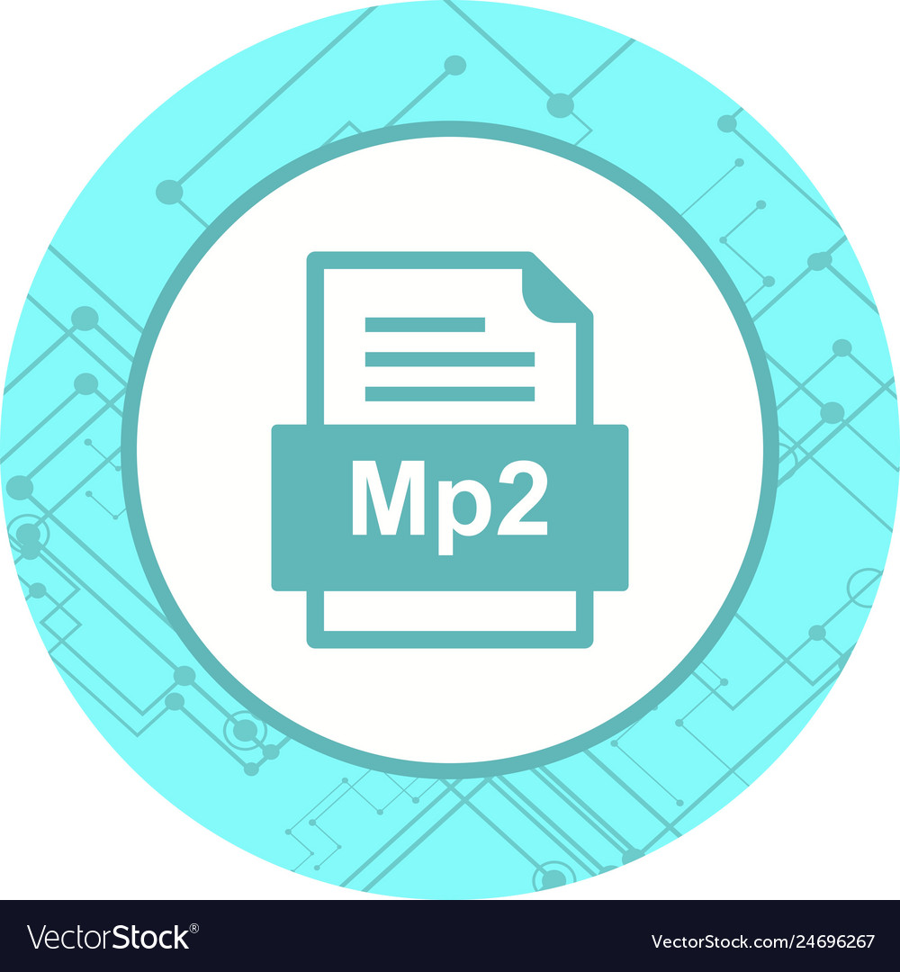 Mp2 file document icon