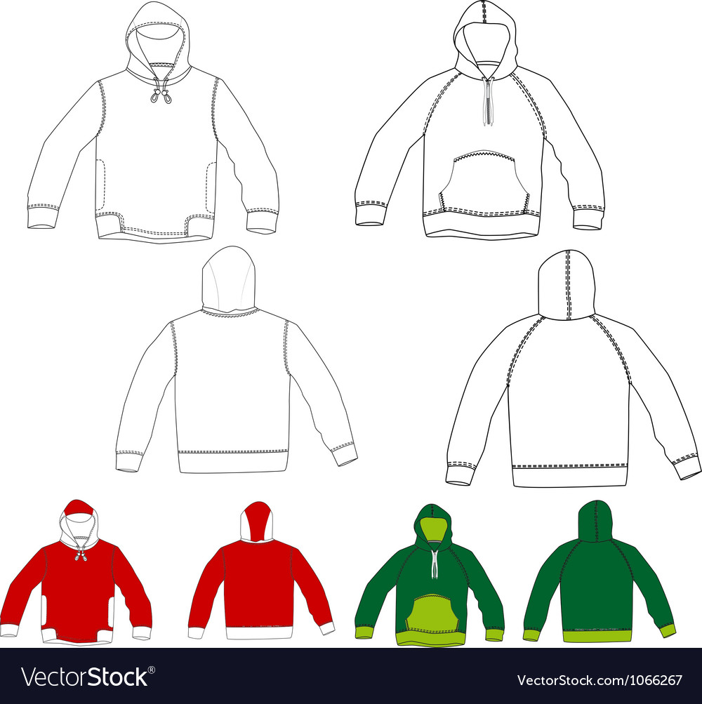 Set of hoodies