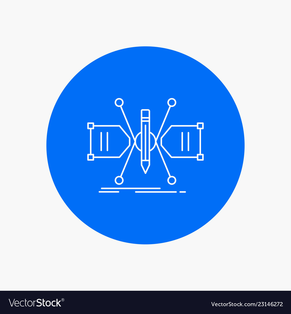 Architect constructing grid sketch structure Vector Image Architect constructing grid sketch structure