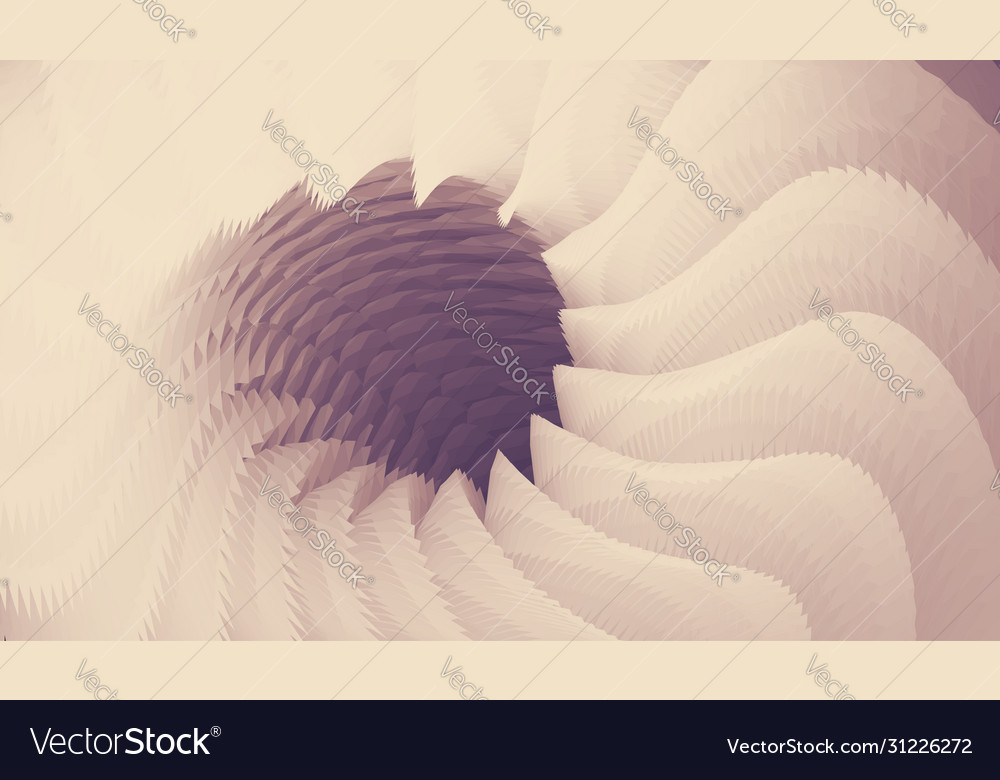 Concentric abstract pattern repetitive elements 3d