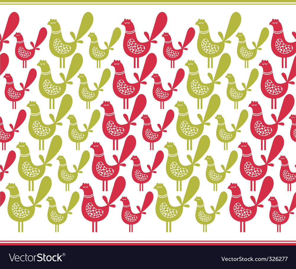 Charming Bird Pattern