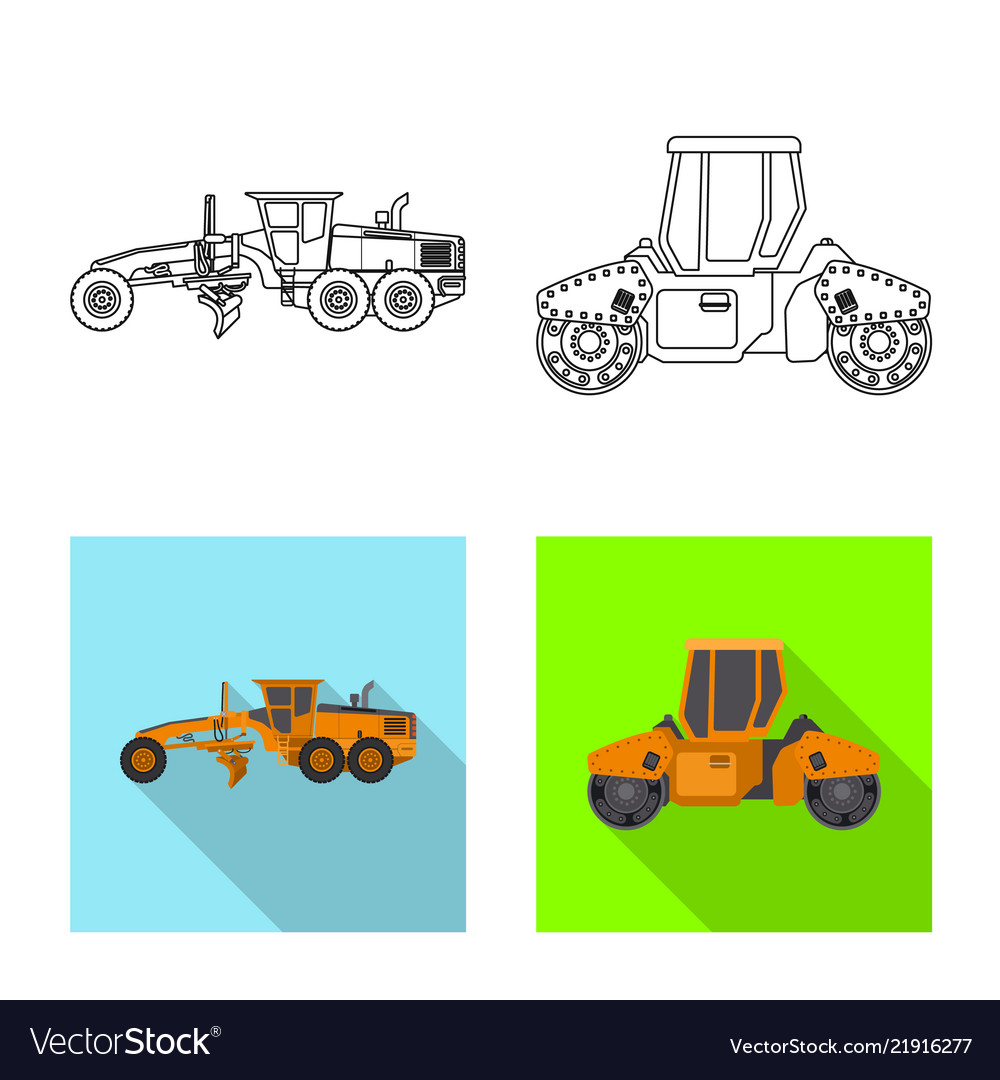 Isolated object of build and construction sign