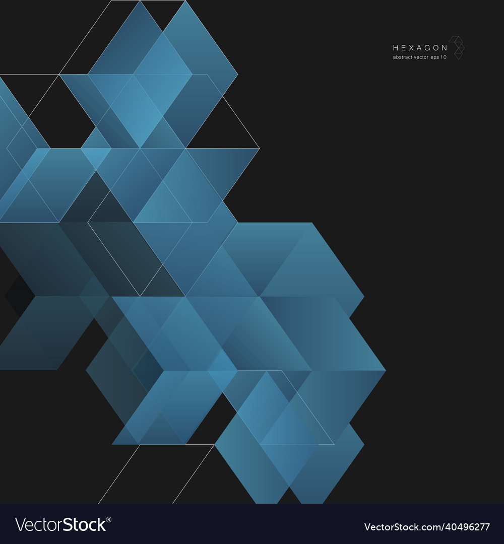 Isometric Color Shape Background