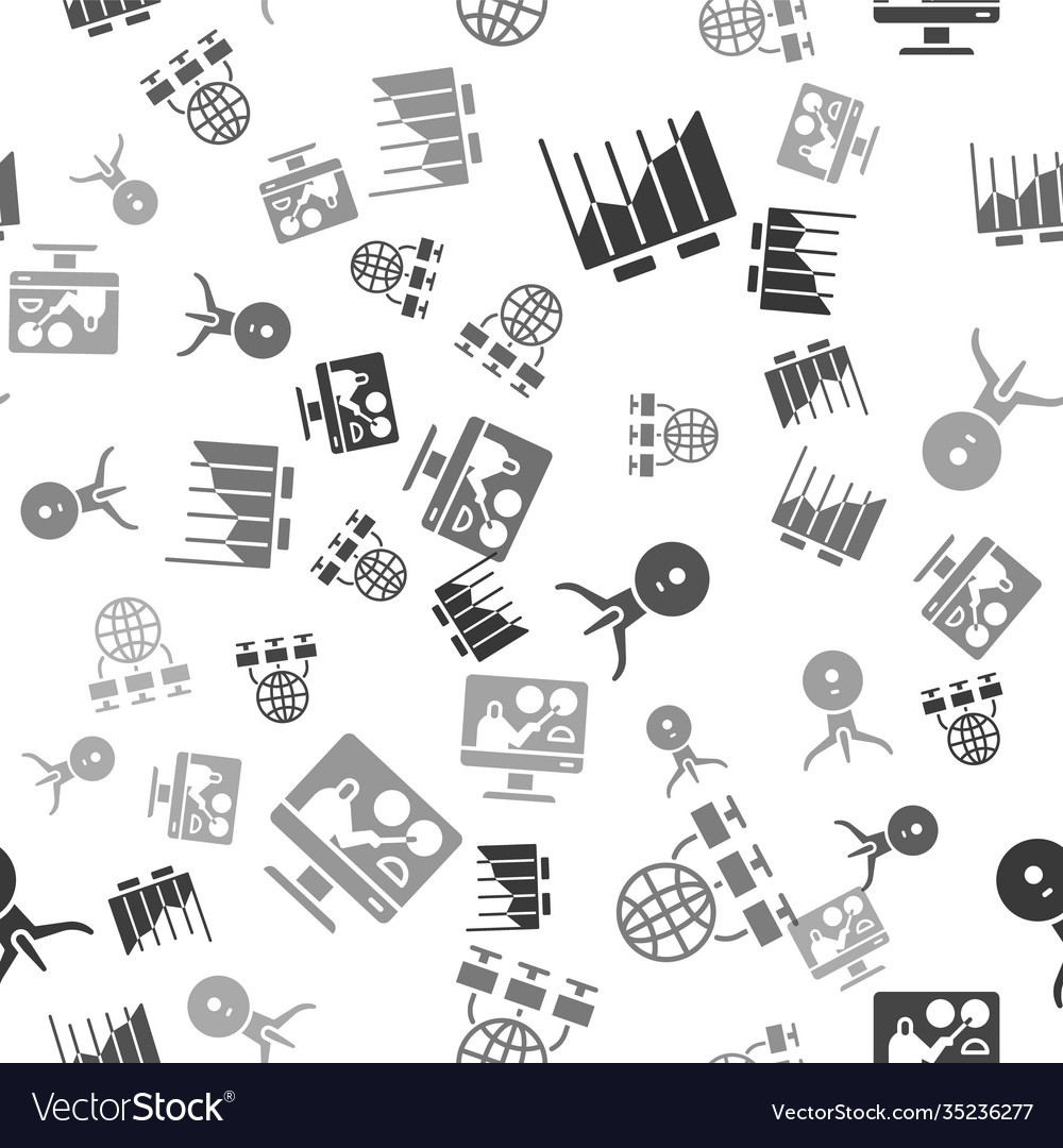 Set pie chart infographic computer network web vector image Set pie chart infographic computer network web