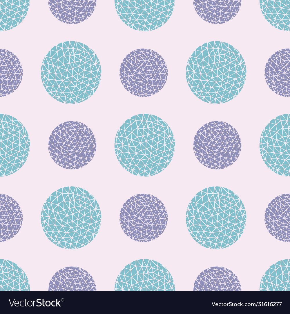 Spotty circular repeat pattern