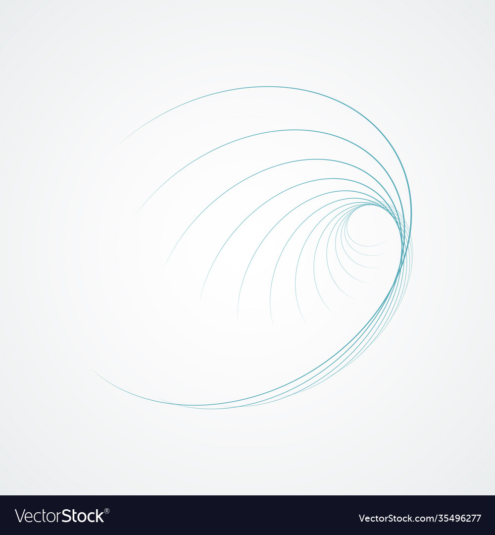 White background with abstract circles vector image White background with abstract circles