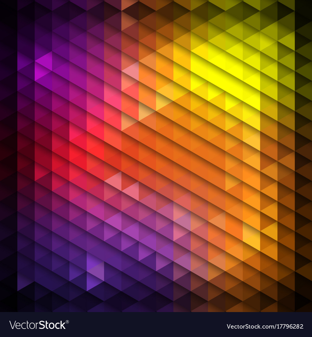 Abstract background of triangles