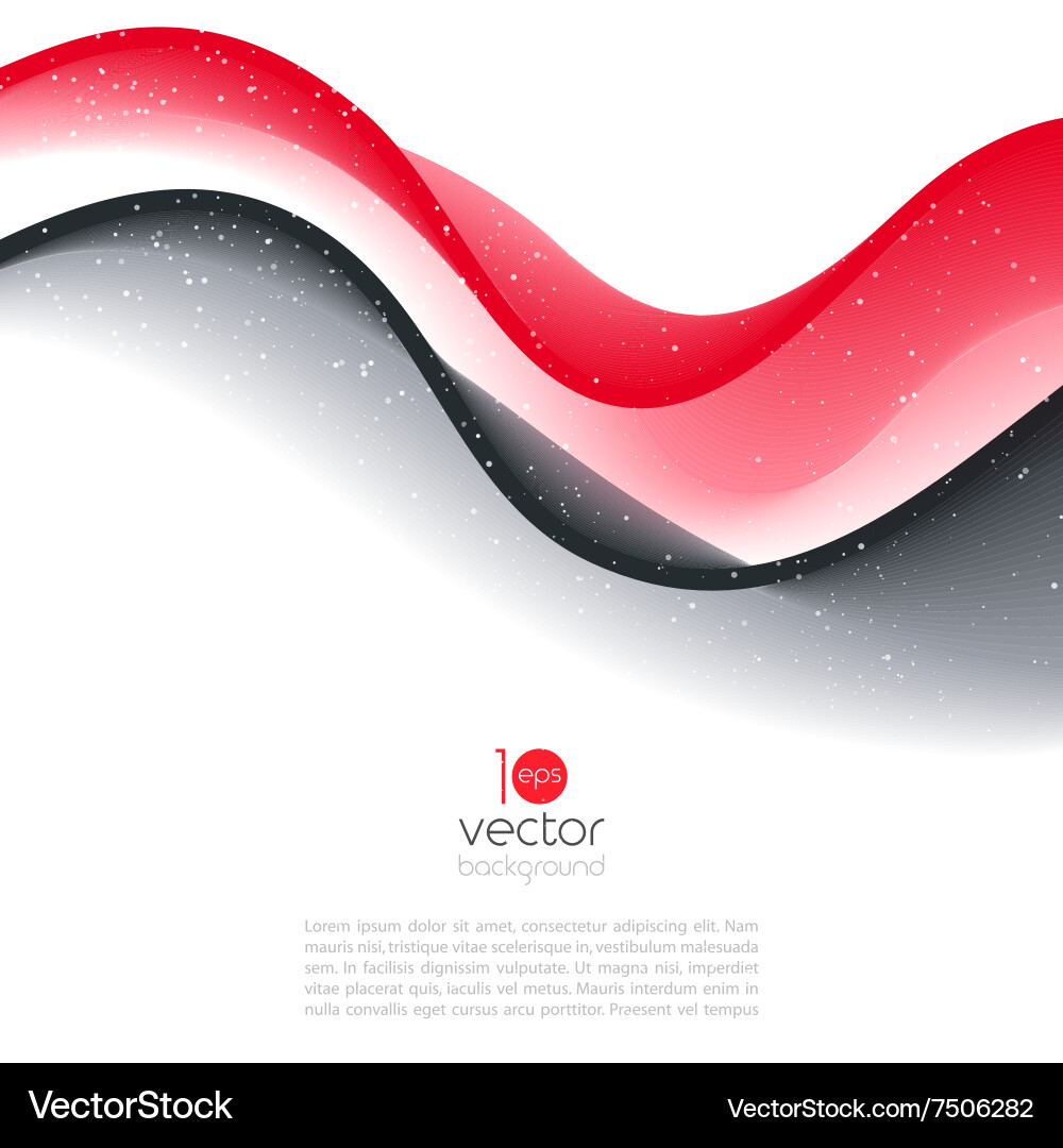 Abstract motion wave Royalty Free Vector Image
