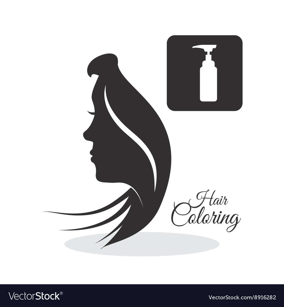 Barber shop hair care concept isolated