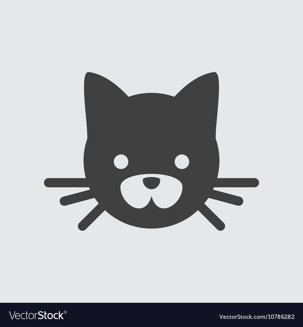 Cat icon Stock Vector