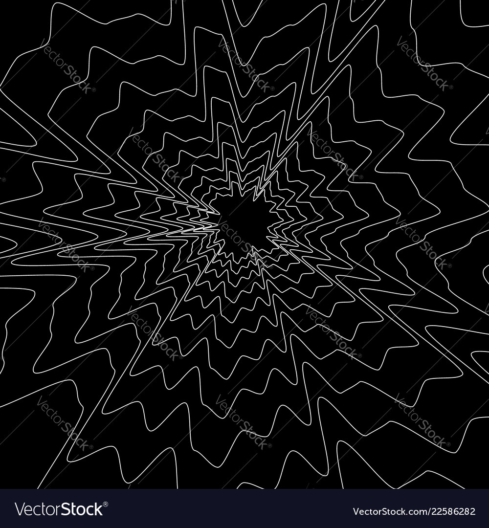 Concentric circular pattern random burst vector image Concentric circular pattern random burst
