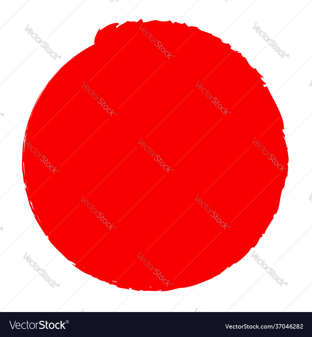 Grungy circle blob blotch vector image Grungy circle blob blotch