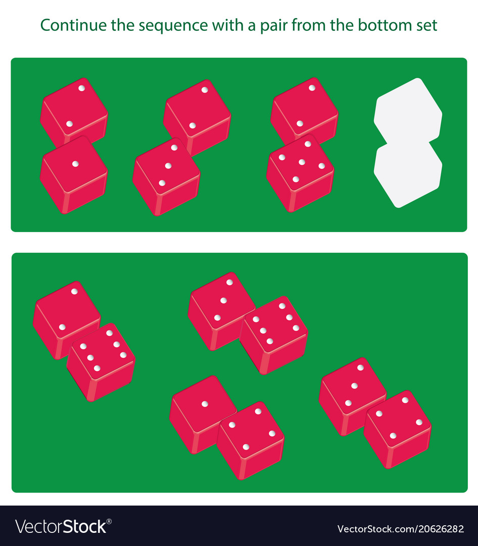Logical task find what image from the second set Vector Image Logical task find what image from the second set