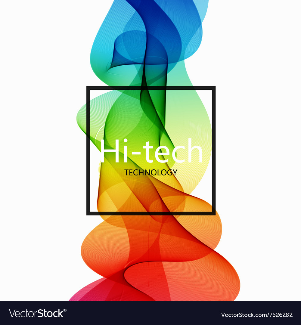 Modern colorful hi-tech abstract background